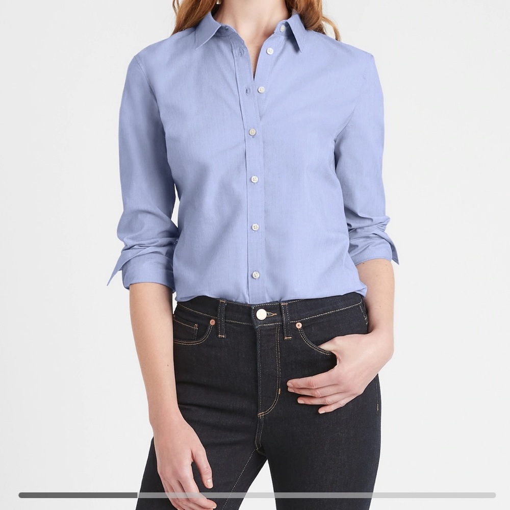 Banana Republic Petite Tailored-Fit Shirt